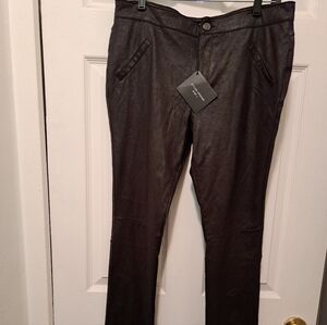 Stelka Luce Faux Suede Pants NWT
